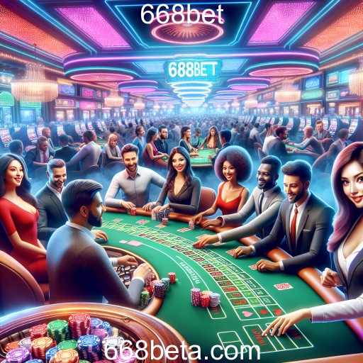 Experiência Imersiva nos Jogos Ao Vivo da 668bet